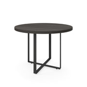 OfficeSource Palisades Round Conference Table - 42" - Gauntlet Gray
