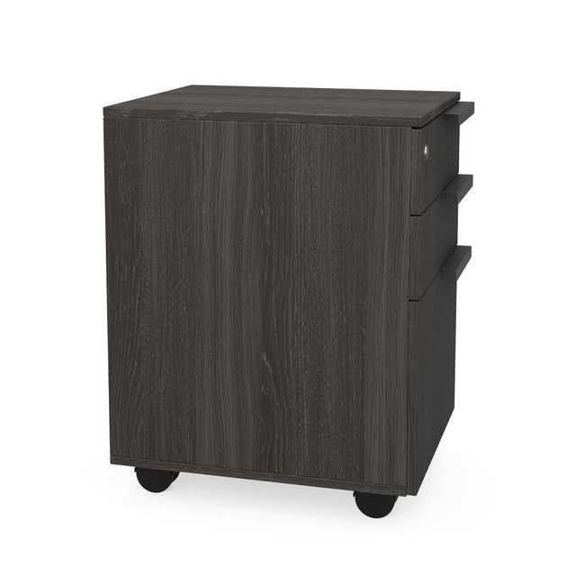 OfficeSource Palisades Mobile Pedestal - Gauntlet Gray