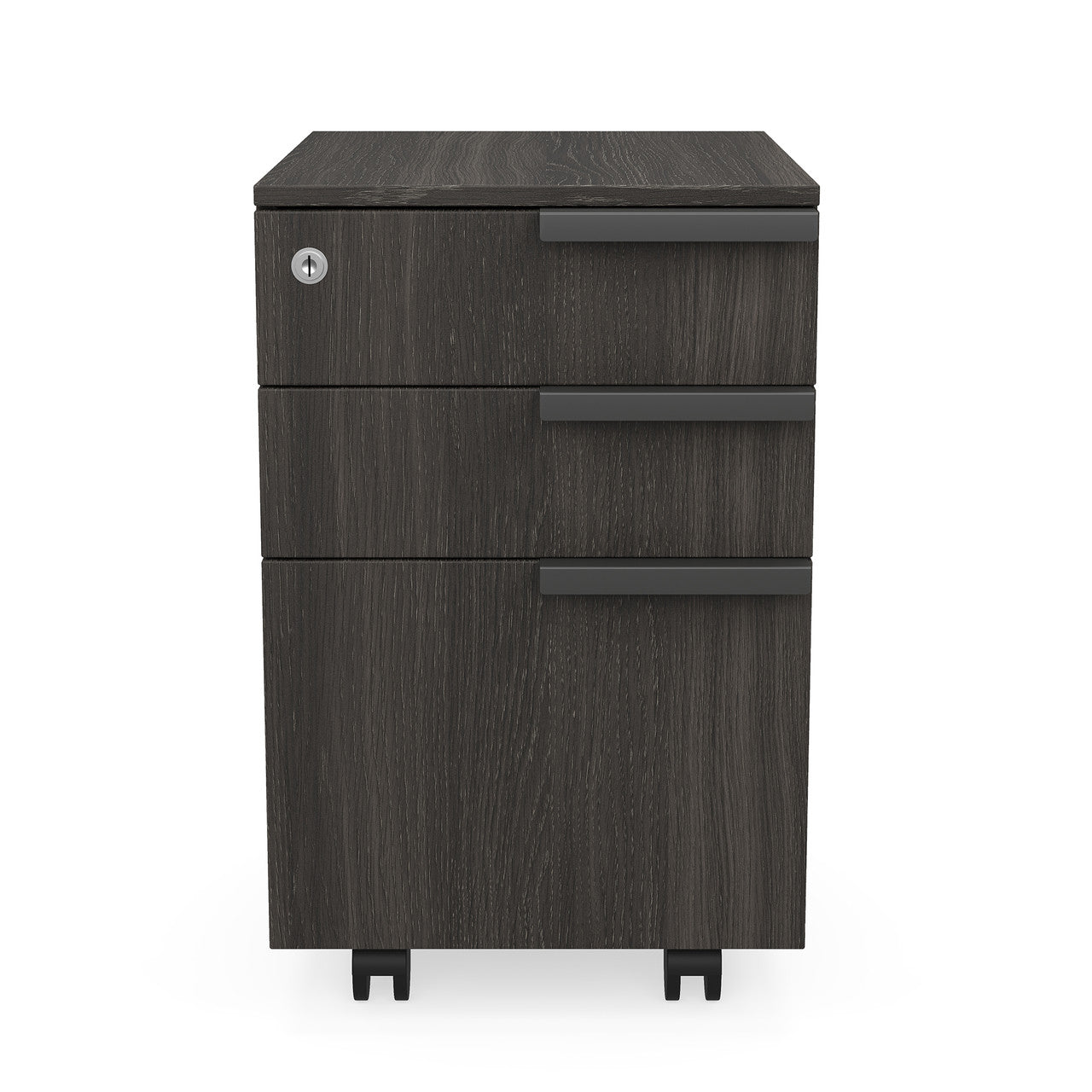 OfficeSource Palisades Mobile Pedestal - Gauntlet Gray