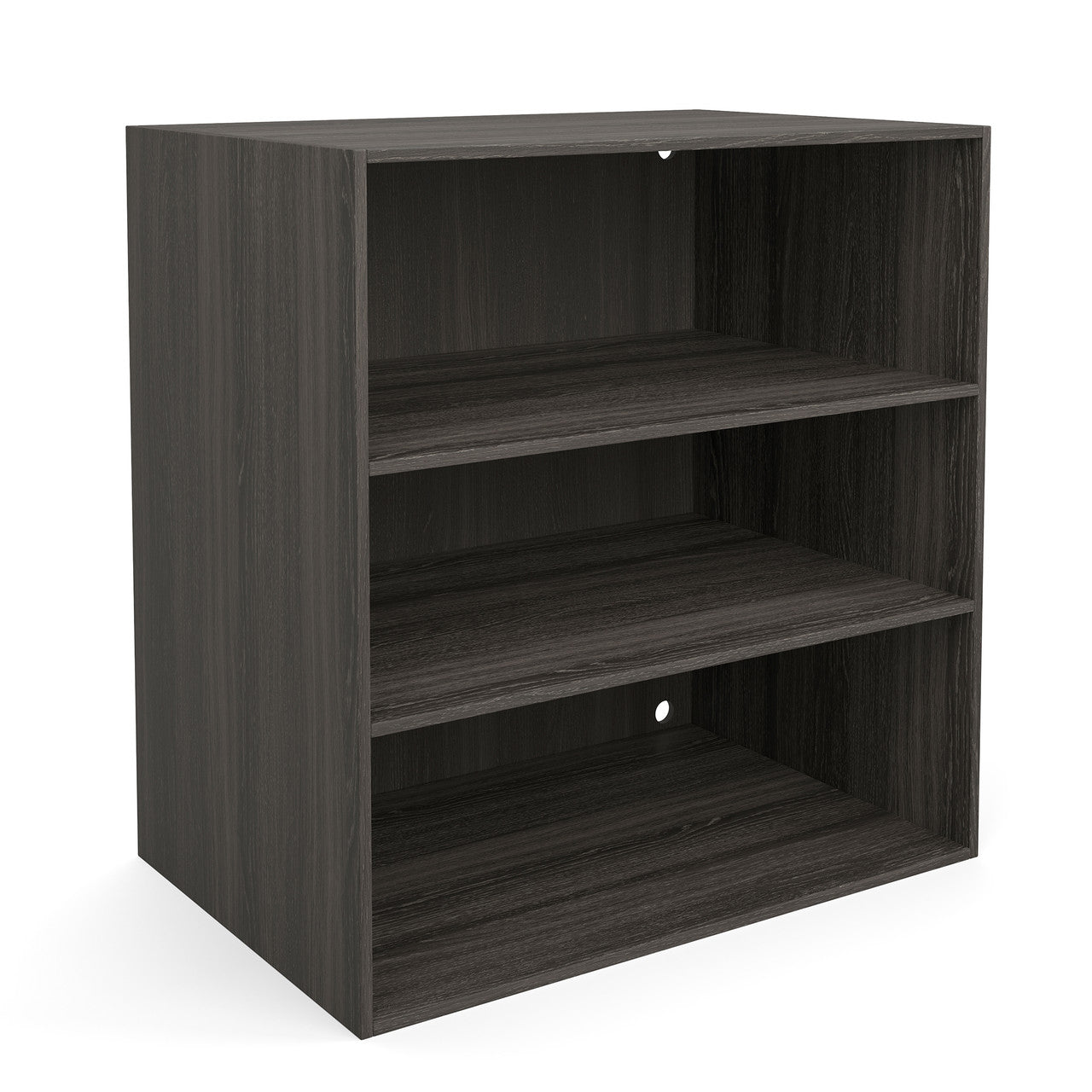 OfficeSource Palisades Bookcase Hutch - 36"W - Gauntlet Gray