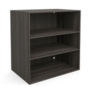 OfficeSource Palisades Bookcase Hutch - 36"W - Gauntlet Gray