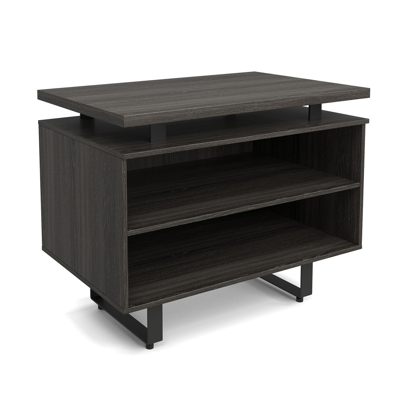 OfficeSource Palisades 36"W Storage Cabinet - Gauntlet Gray