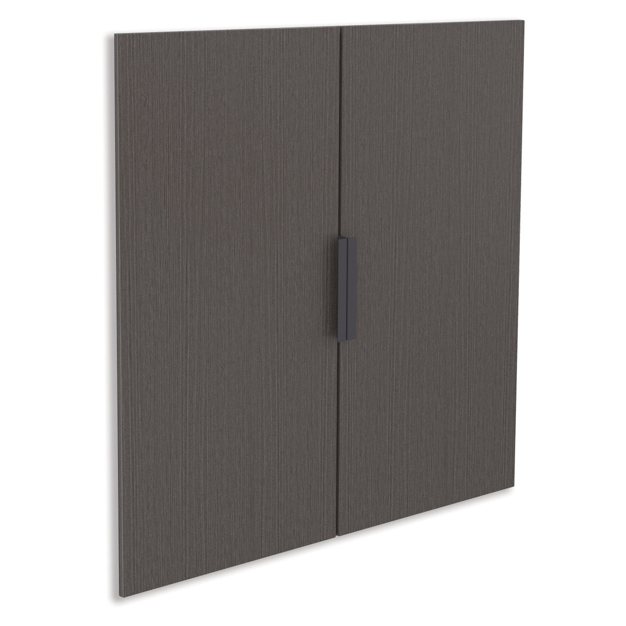 OfficeSource Palisades Optional Wood Doors - For Bookcase/Hutch (#EVS600) - Gauntlet Gray