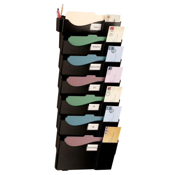 Grande Central™ Filing System, 7 Pockets: Starter and 6 Add-On Pockets