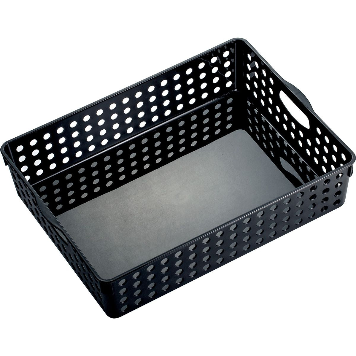 File Basket, Black, 3PK