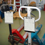 Magnetic Clipboard, Aluminum, Letter Size w/Low Profile Clip
