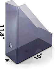 Recycled Desktop Set (Letter Tray and Magazine File), Made from Recycled Bottles