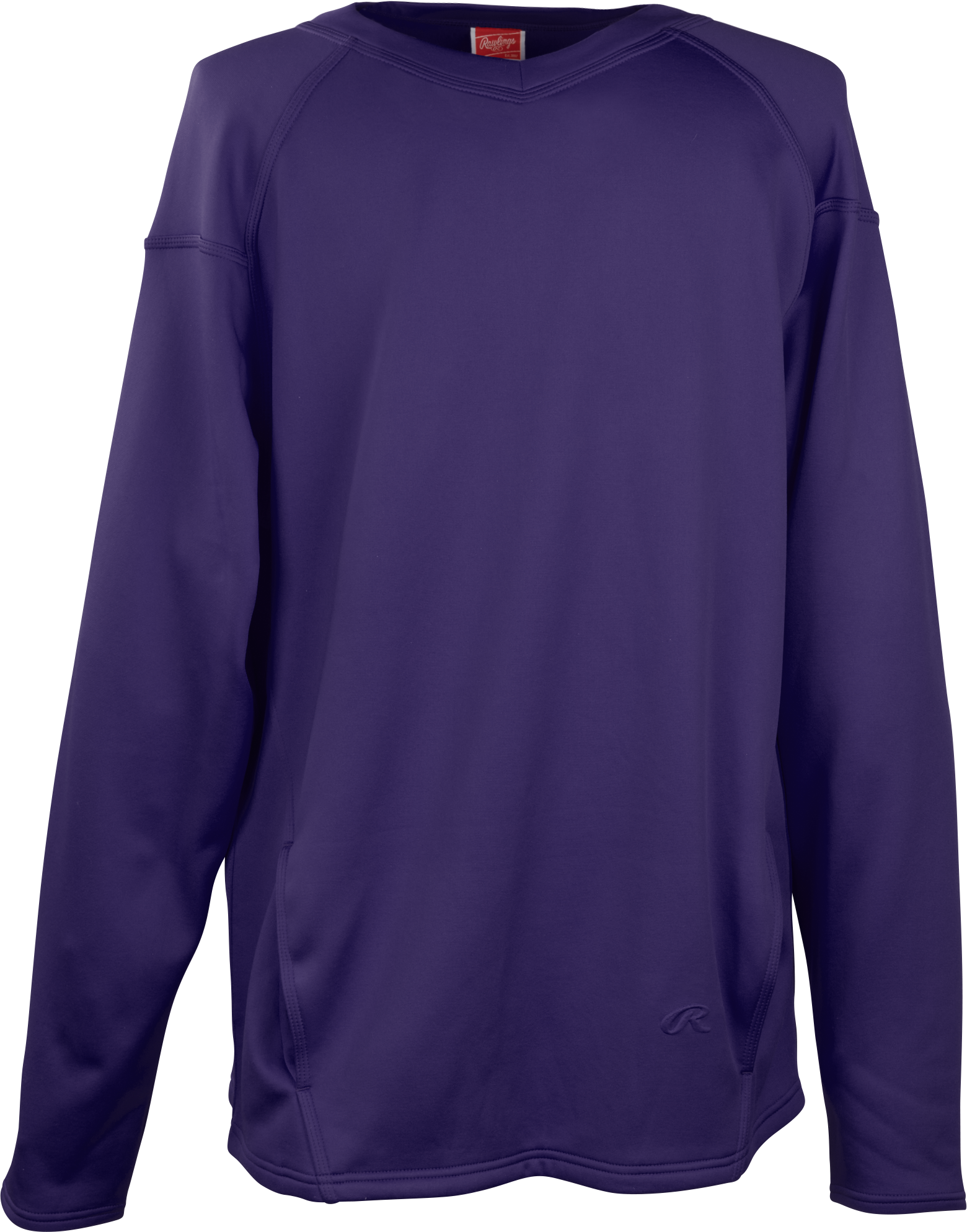 Rawlings Adult Performance Dugout Fleece Pullover - Small - Purple