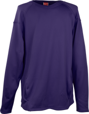 Rawlings Adult Performance Dugout Fleece Pullover - Small - Purple