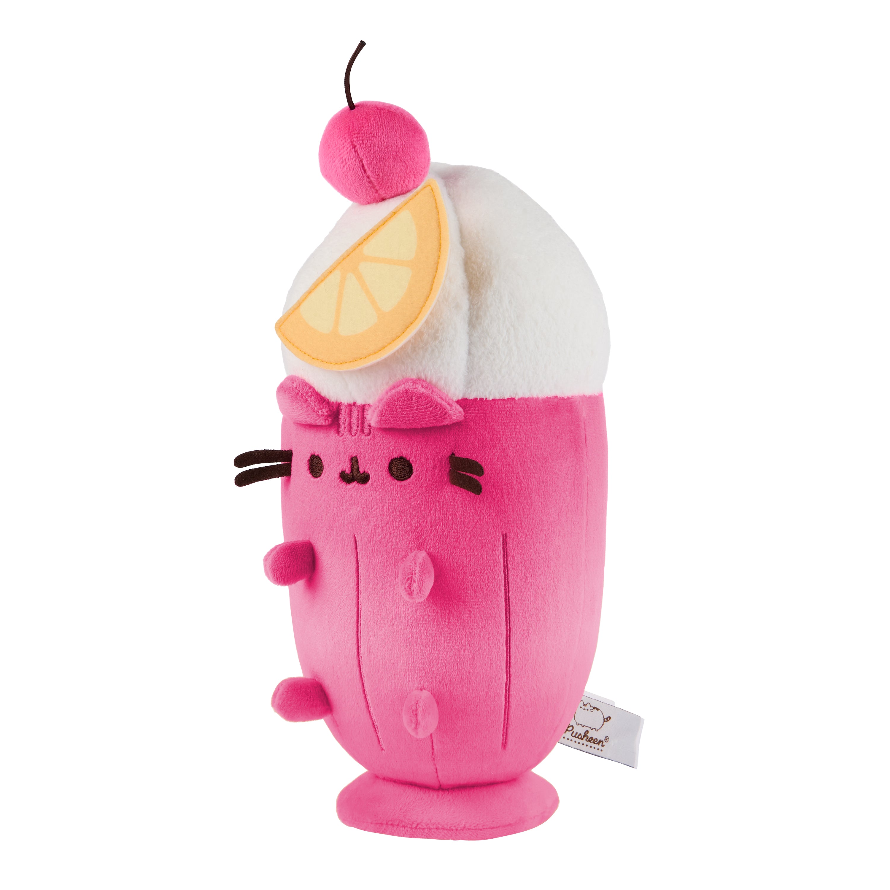 GUND Pusheen’s Kitchen: Fruit Parfait Plush, Toy Dessert Food Stuffed Animal for Ages 8 and Up, Pink, 9.5”