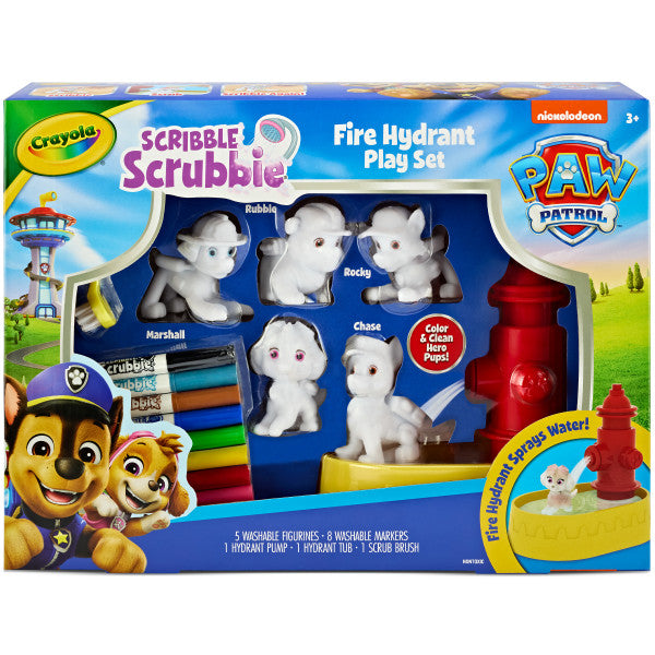Crayola Scribble Scrubbie Pets PAW Patrol, PAW Patrol Figurines, PAW Patrol Toy for Boys & Girls, Gift for Kids, Ages 3+