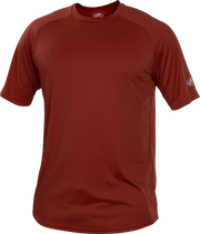 Rawlings Adult Crew Neck Short Sleeve Jersey - Small - Cardinal