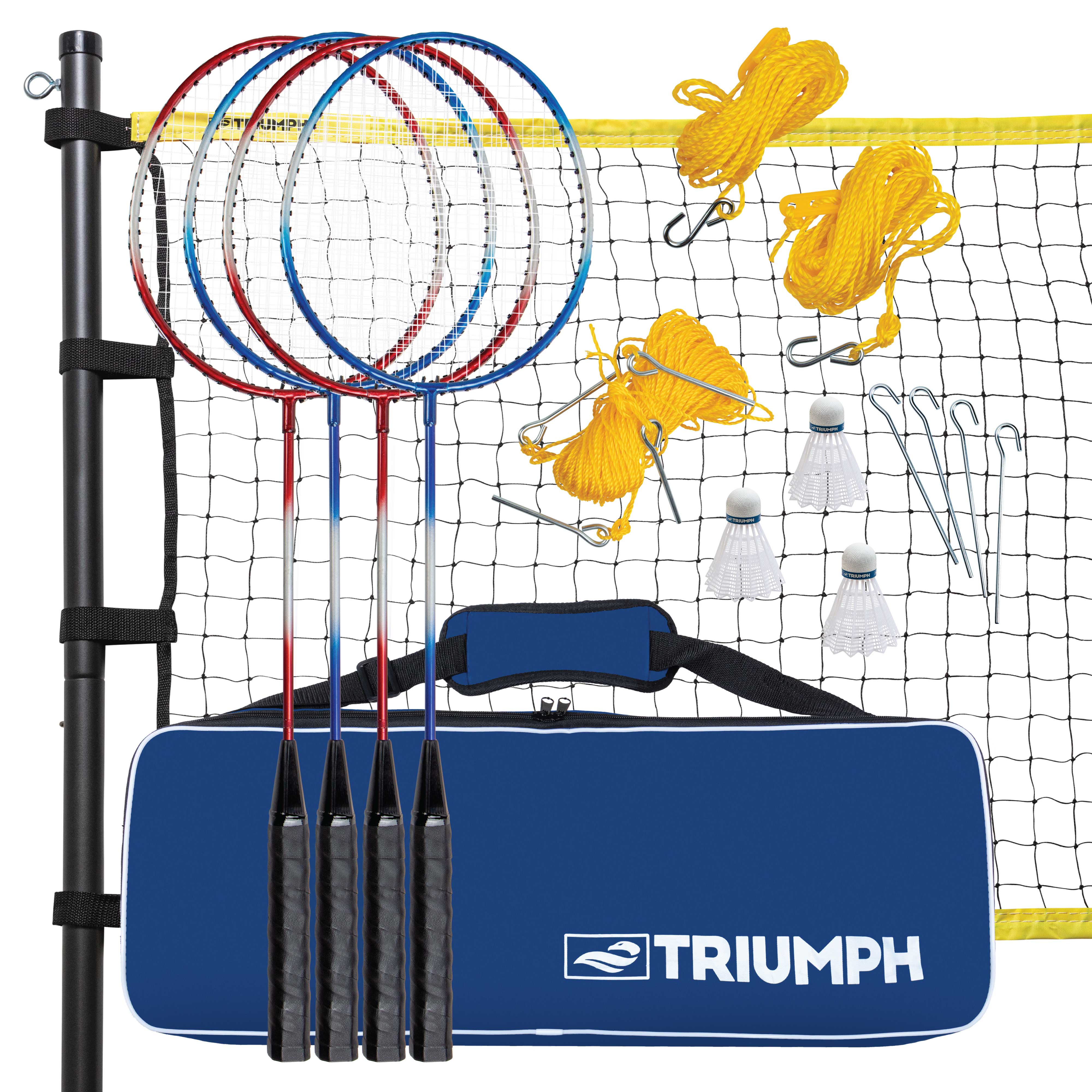 Triumph Competition Badminton Set (steel Pole)