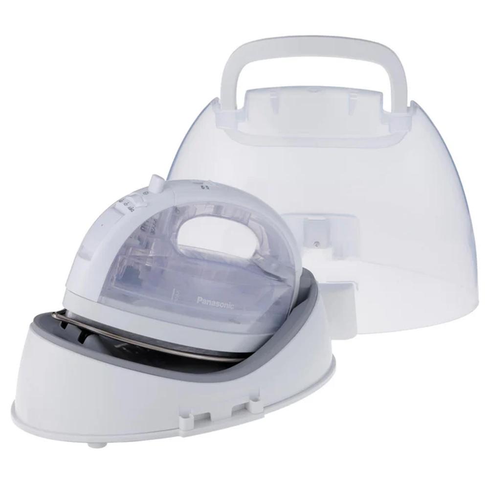 Panasonic Panasonic Cordless Steam/Dry Iron, 1500W Wide Stainless Steel Plate (NIWL700W) - White