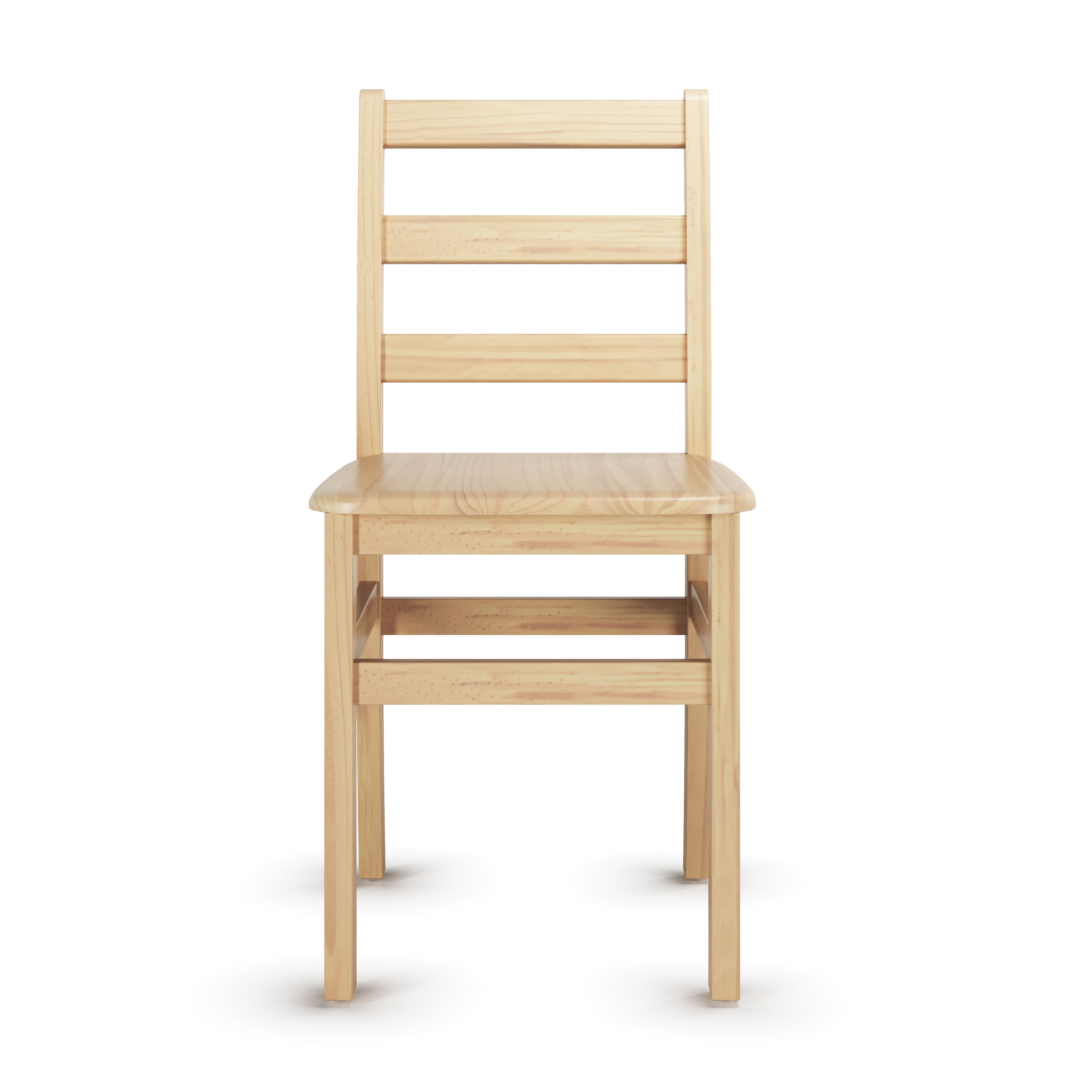 Little Innovator Hardwood Ladderback Teacher Chair, 18"