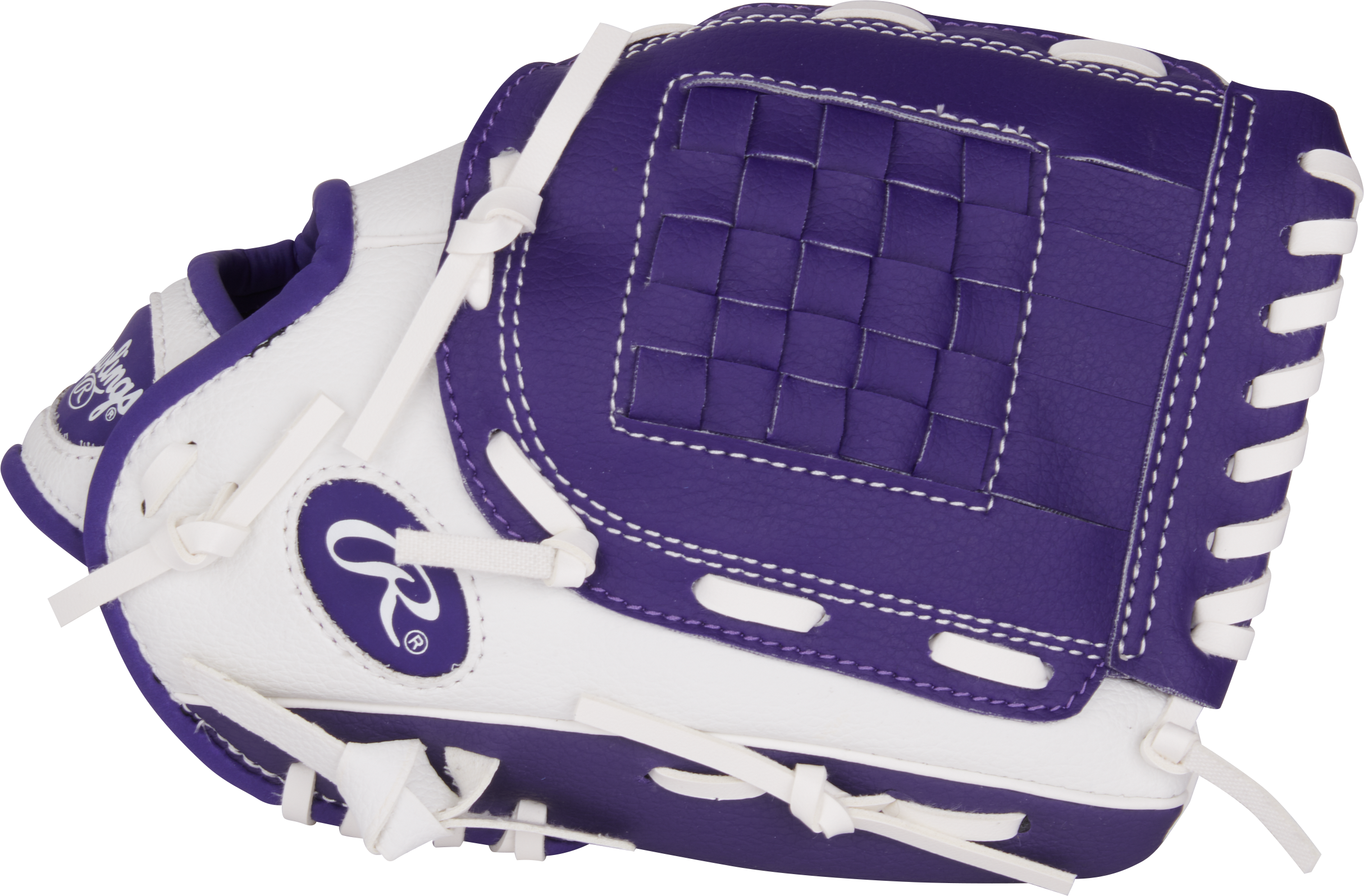 Rawlings Players Series Youth 10-Inch Baseball Glove - Right Hand Thrower - Purple