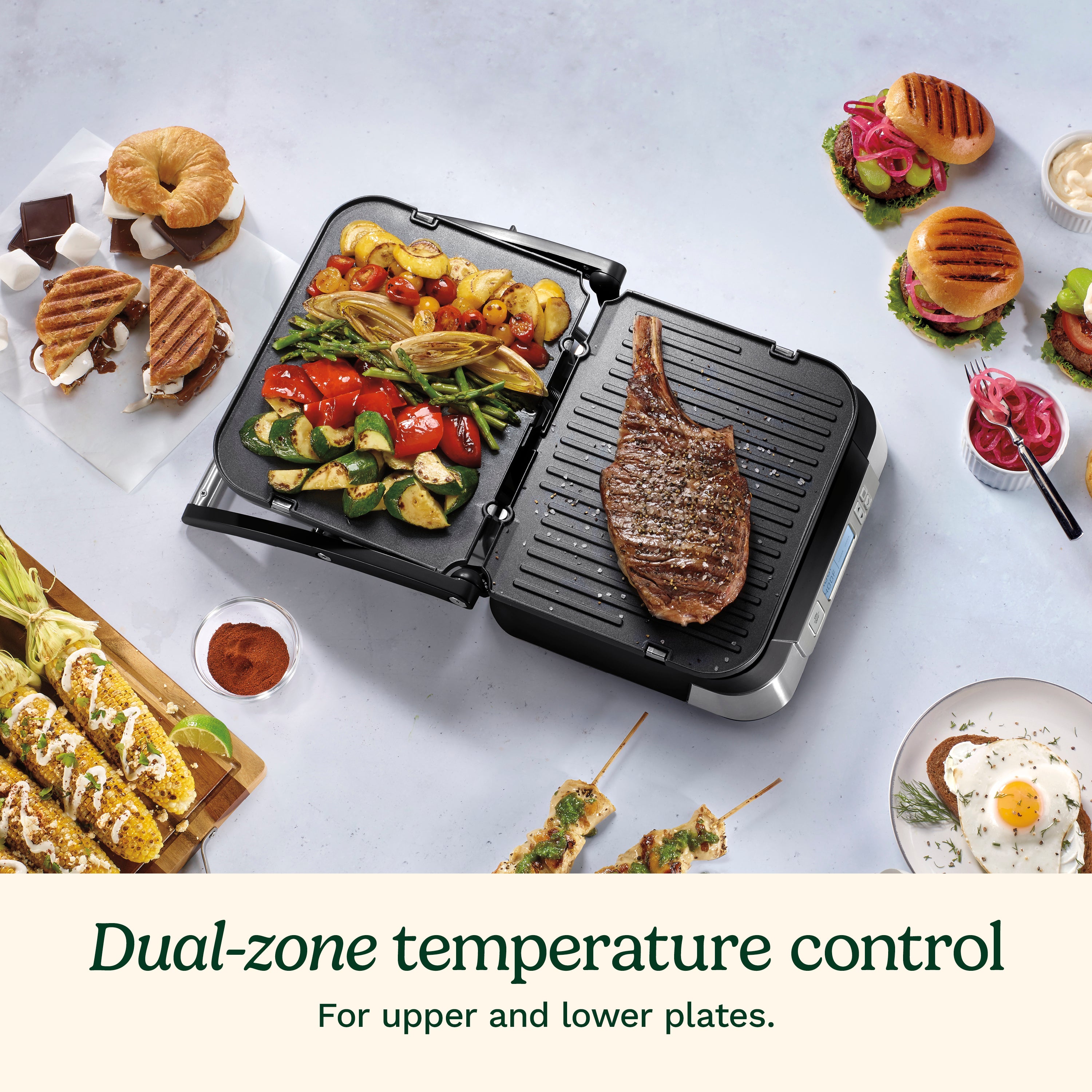 Griddler® with Smoke-Less Mode