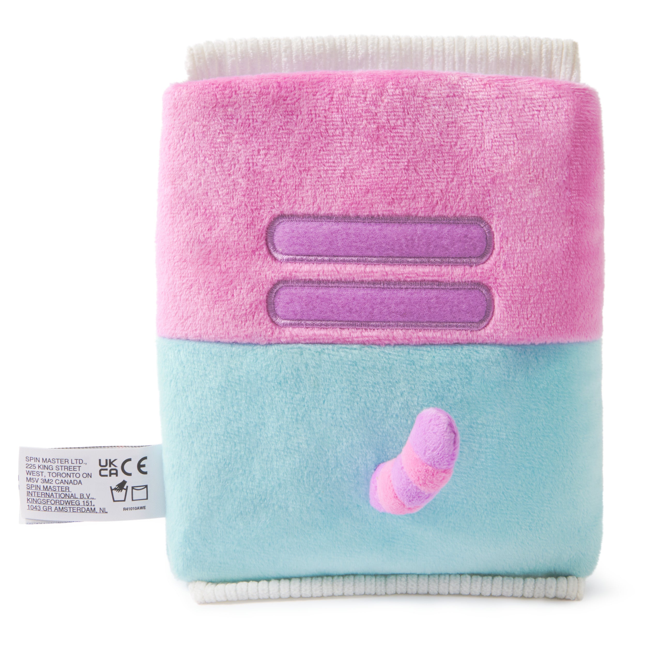 GUND Pusheen Gamer Chips with Removable Mini Plushies, Toy Tortilla Chips, Food Plushies, Gaming Decor, Stuffed Animals for Ages 8 and Up, Pink, 8"
