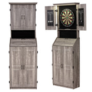 Accudart LED Standing Bristle Cabinet