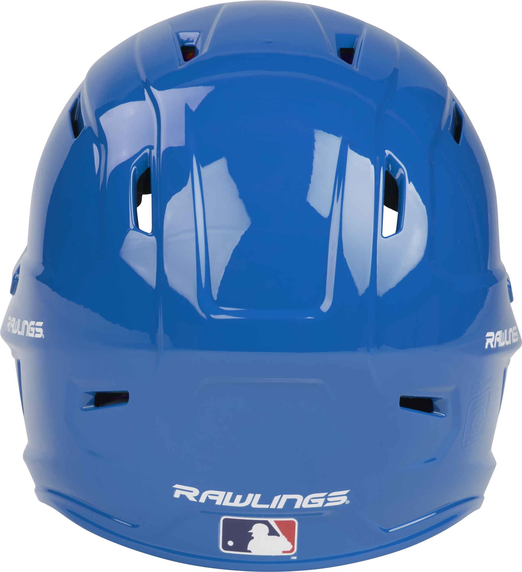 Rawlings Mach Gloss Senior Baseball Helmet - Royal