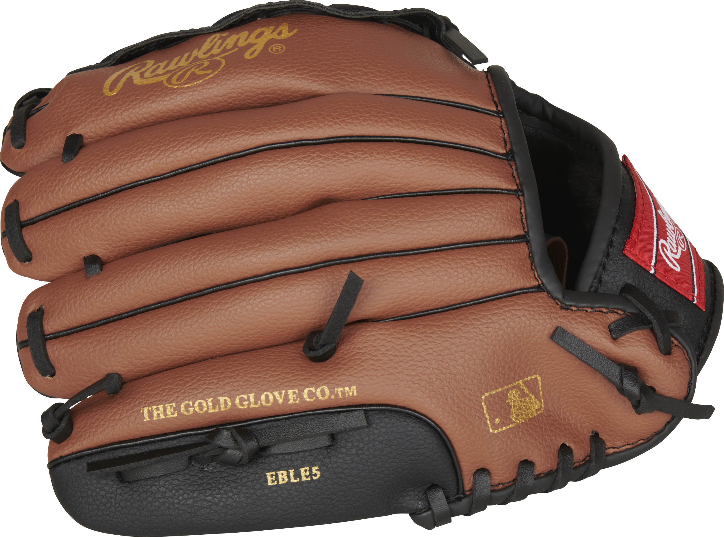 Rawlings Players Series  Youth 10.5-Inch Baseball Glove - Left Hand Thrower - Dark Brown/Black