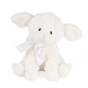Baby GUND Lena Lamb Keywind Musical Plush, Plays Brahms’ Lullaby, Stuffed Animal Sensory Toy for Babies 10 Months & Up, White, 10”
