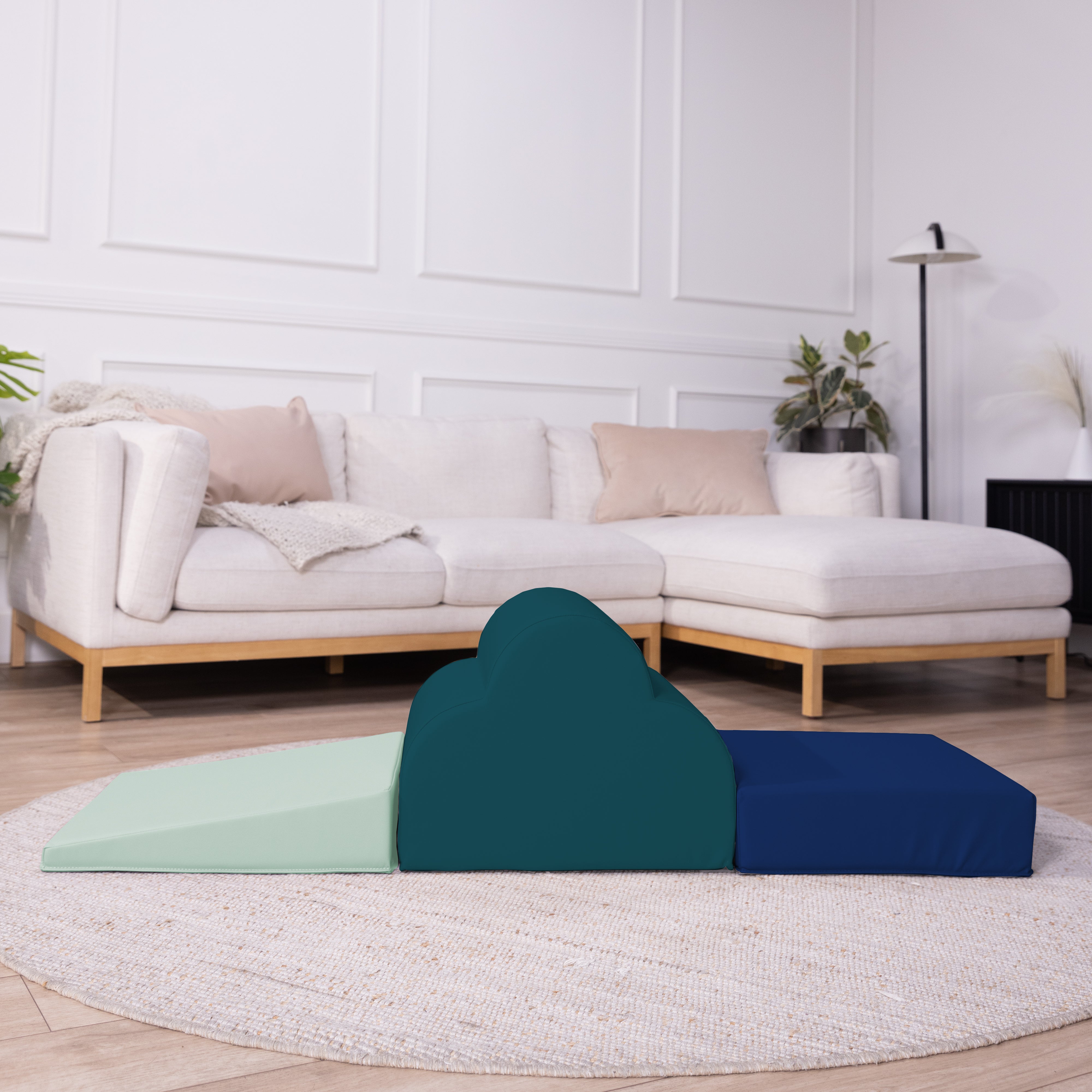 SoftScape Cloud Play Climber, 3-Piece Set - Ocean