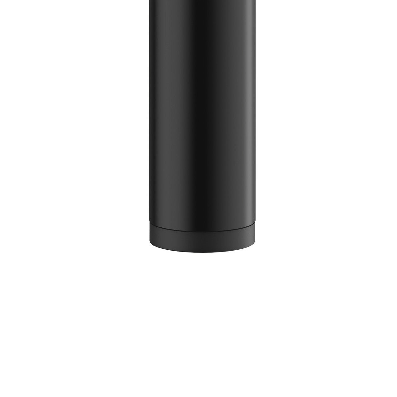 OfficeSource Laminate Metal Post Leg for OS147 & OS131 - Black