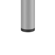 OfficeSource Laminate Metal Post Leg for OS147 & OS131 - Silver