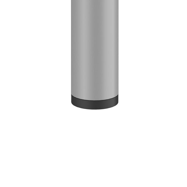 OfficeSource Laminate Metal Post Leg for OS147 & OS131 - Silver