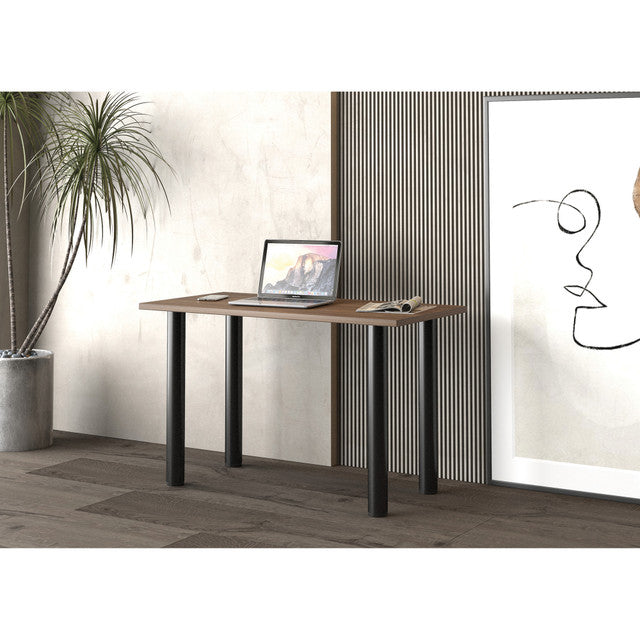 OfficeSource Laminate Metal Post Leg for OS147 & OS131 - Black