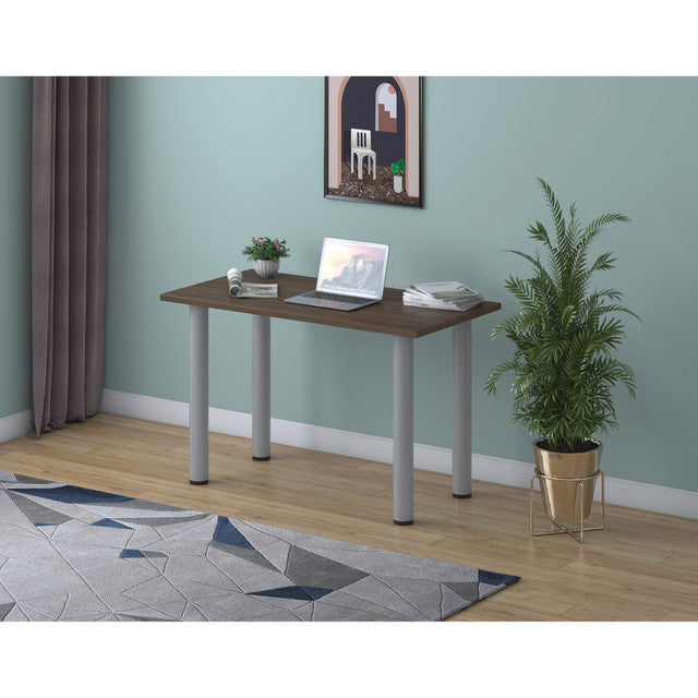 OfficeSource Laminate Metal Post Leg for OS147 & OS131 - Silver