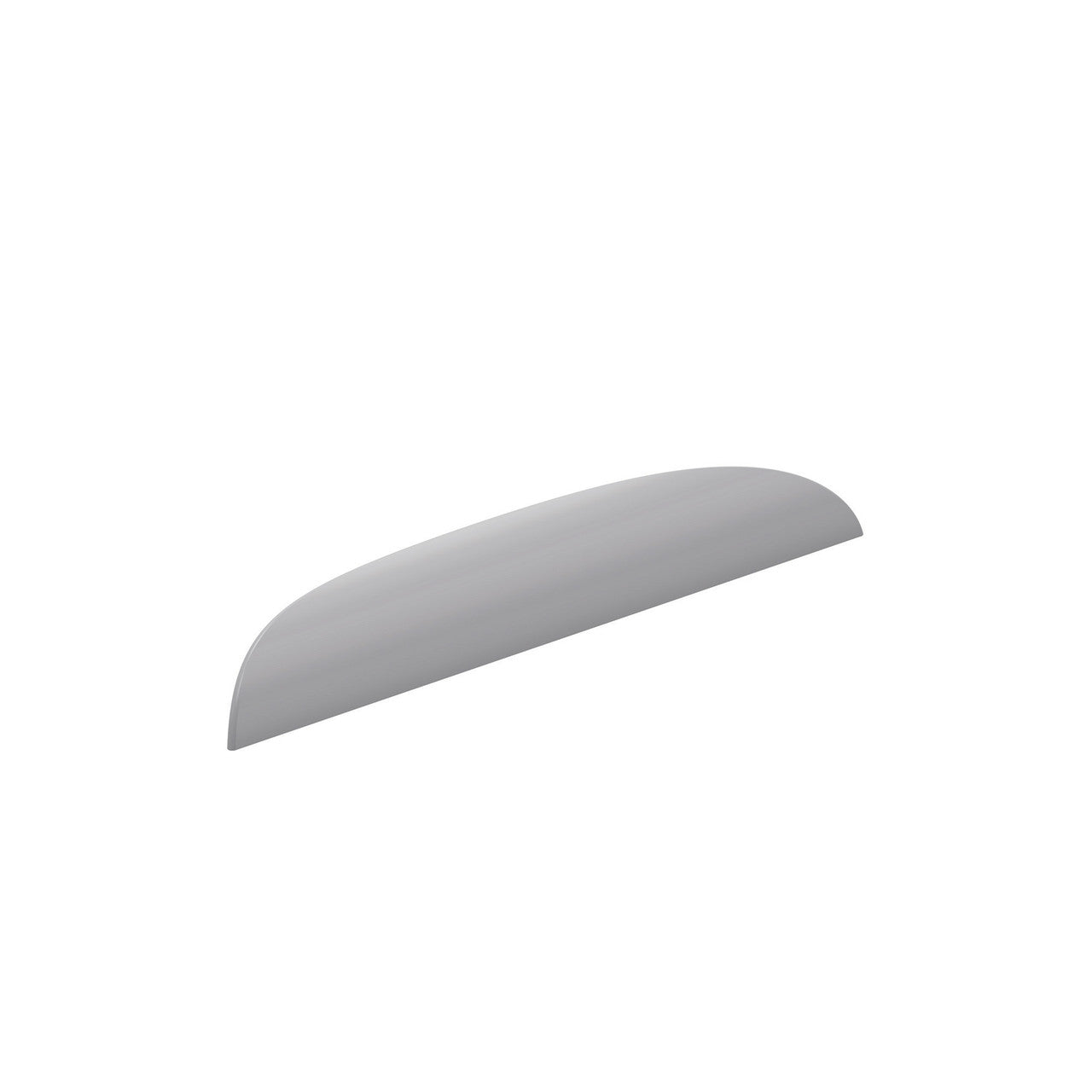 OfficeSource Laminate Crescent Drawer Pull - Silver
