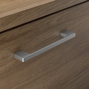 OfficeSource Laminate Rectangular Drawer Pull - Silver
