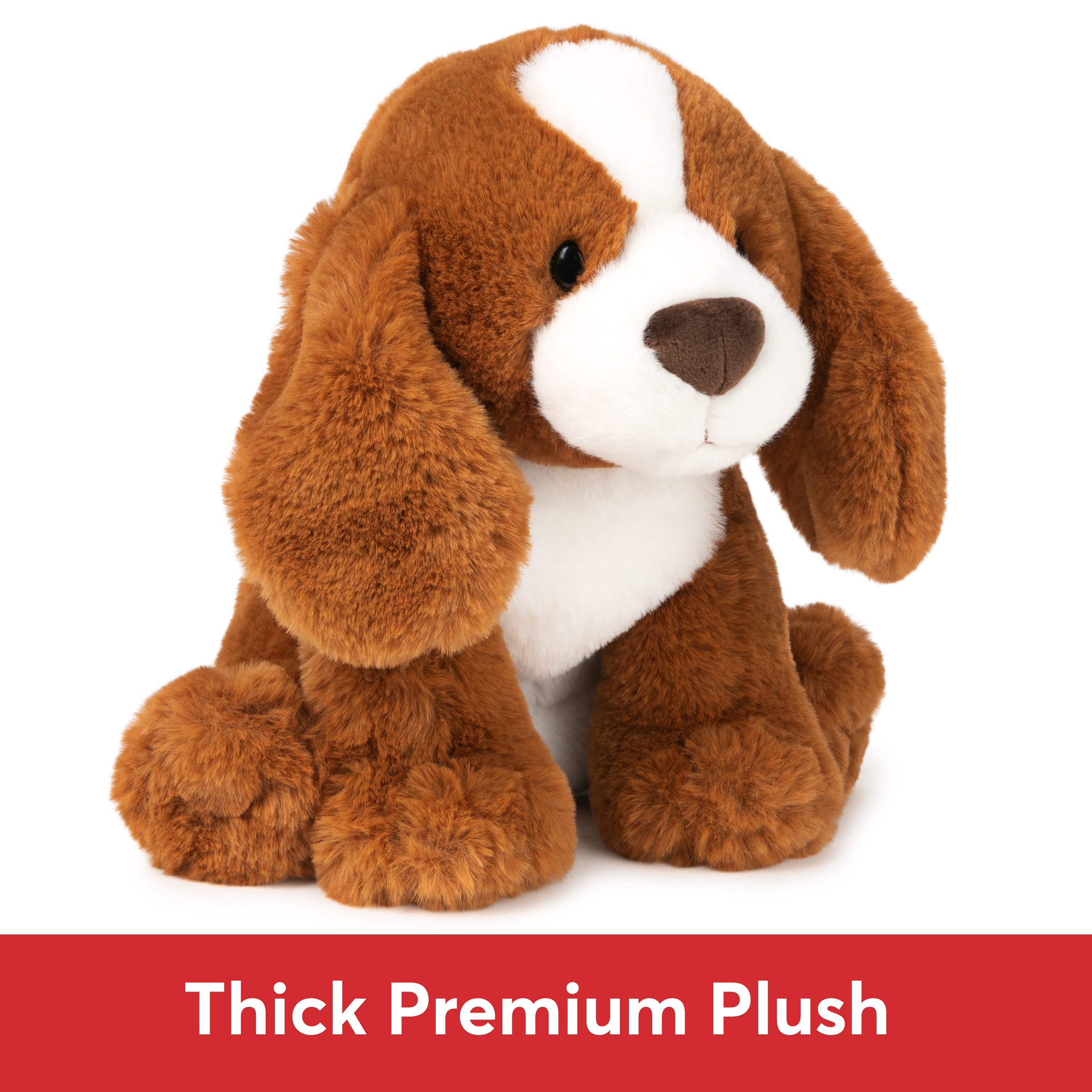 GUND Kian Spaniel Puppy Dog Plush, Stuffed Animal for Ages 1 and Up, 10”, Brown/White