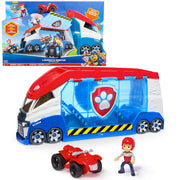 PAW Patrol, Transforming PAW Patroller with Vehicle Launchers, Lights & Sounds, Ryder Action Figure & ATV Toy Car, Kids Toys for Boys & Girls Ages 3+