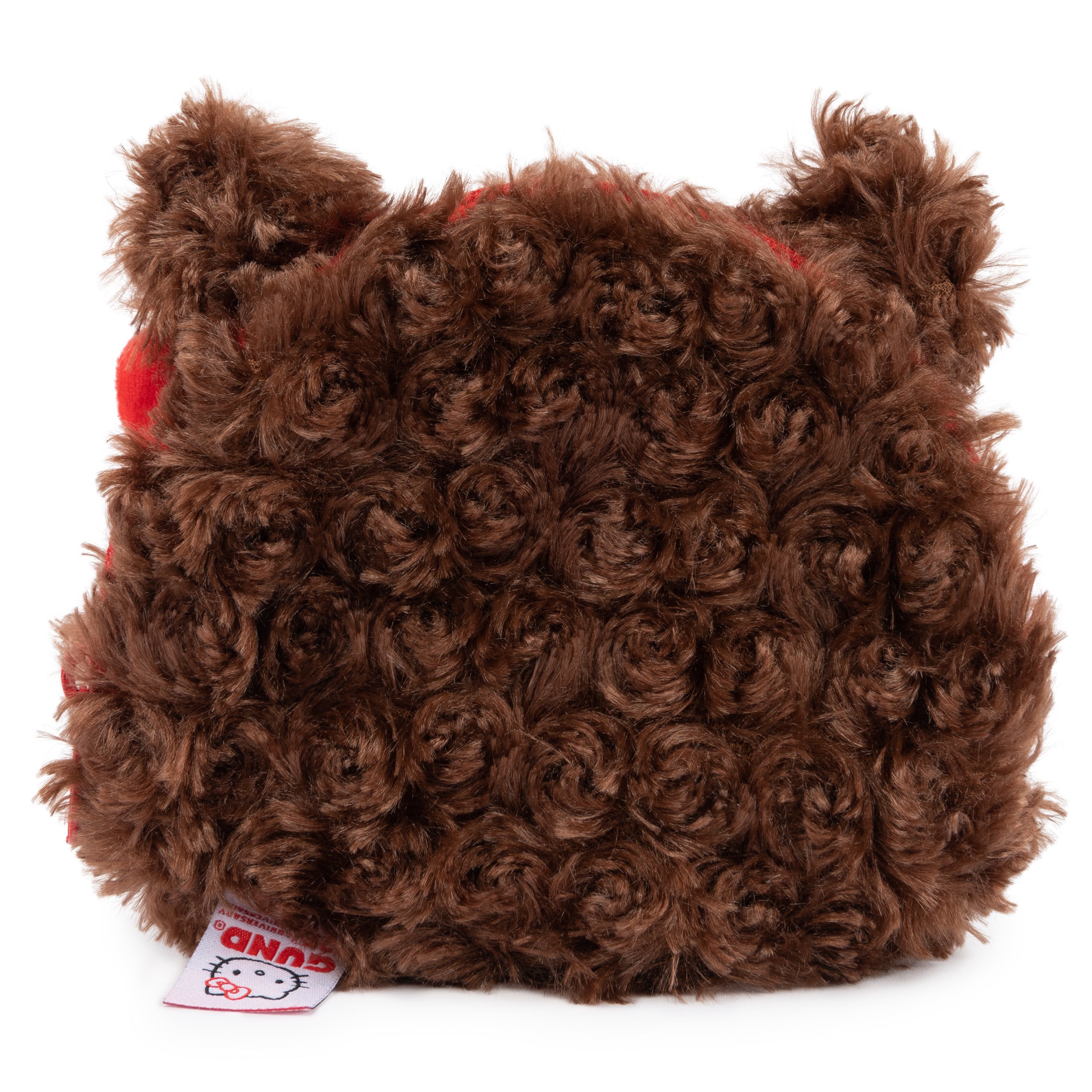 GUND Sanrio Hello Kitty Philbin Teddy Bear Plush Pouch with Zipper for Ages 1 and Up, Brown, 5.5”