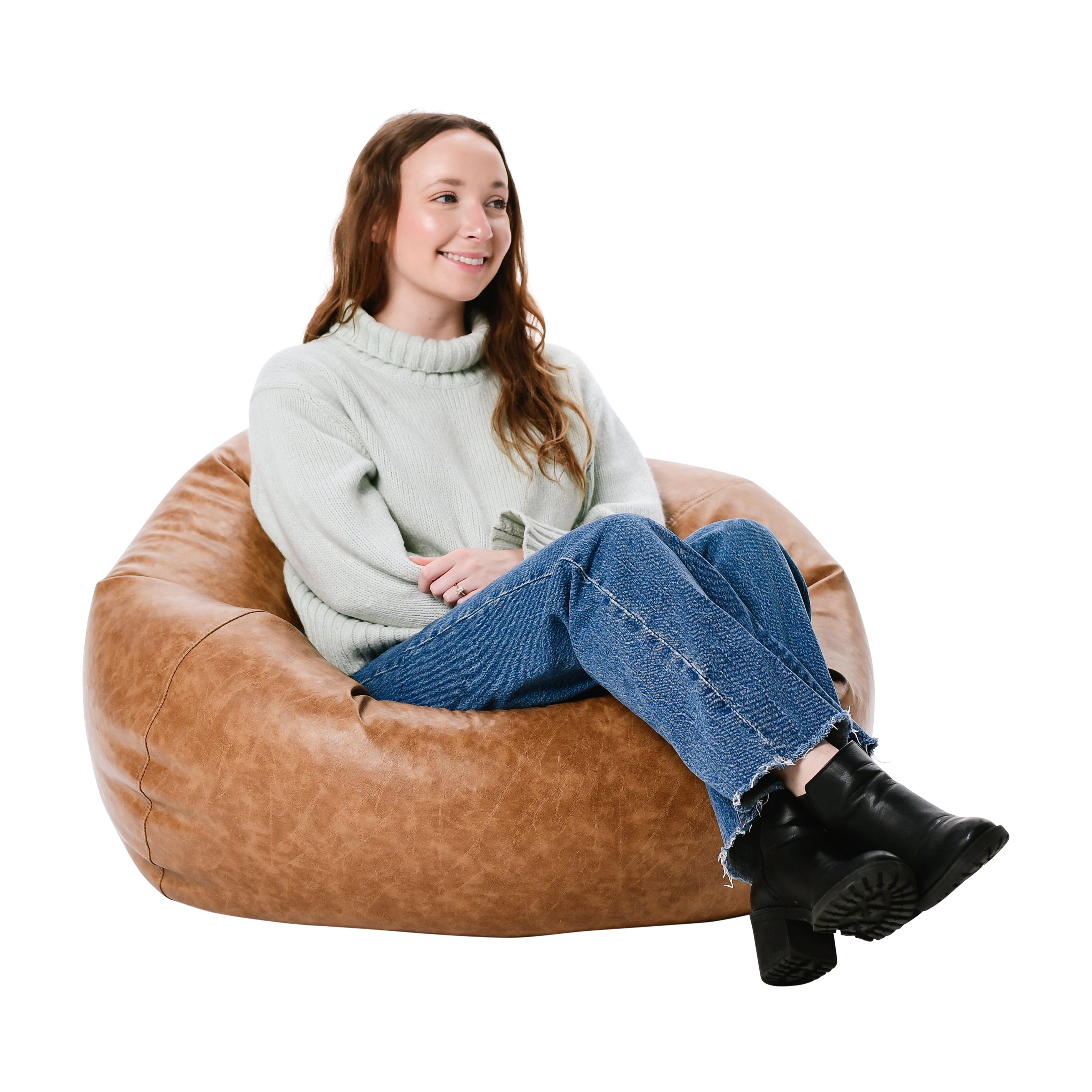 Rustic Classic 35" Standard Bean Bag - Pecan