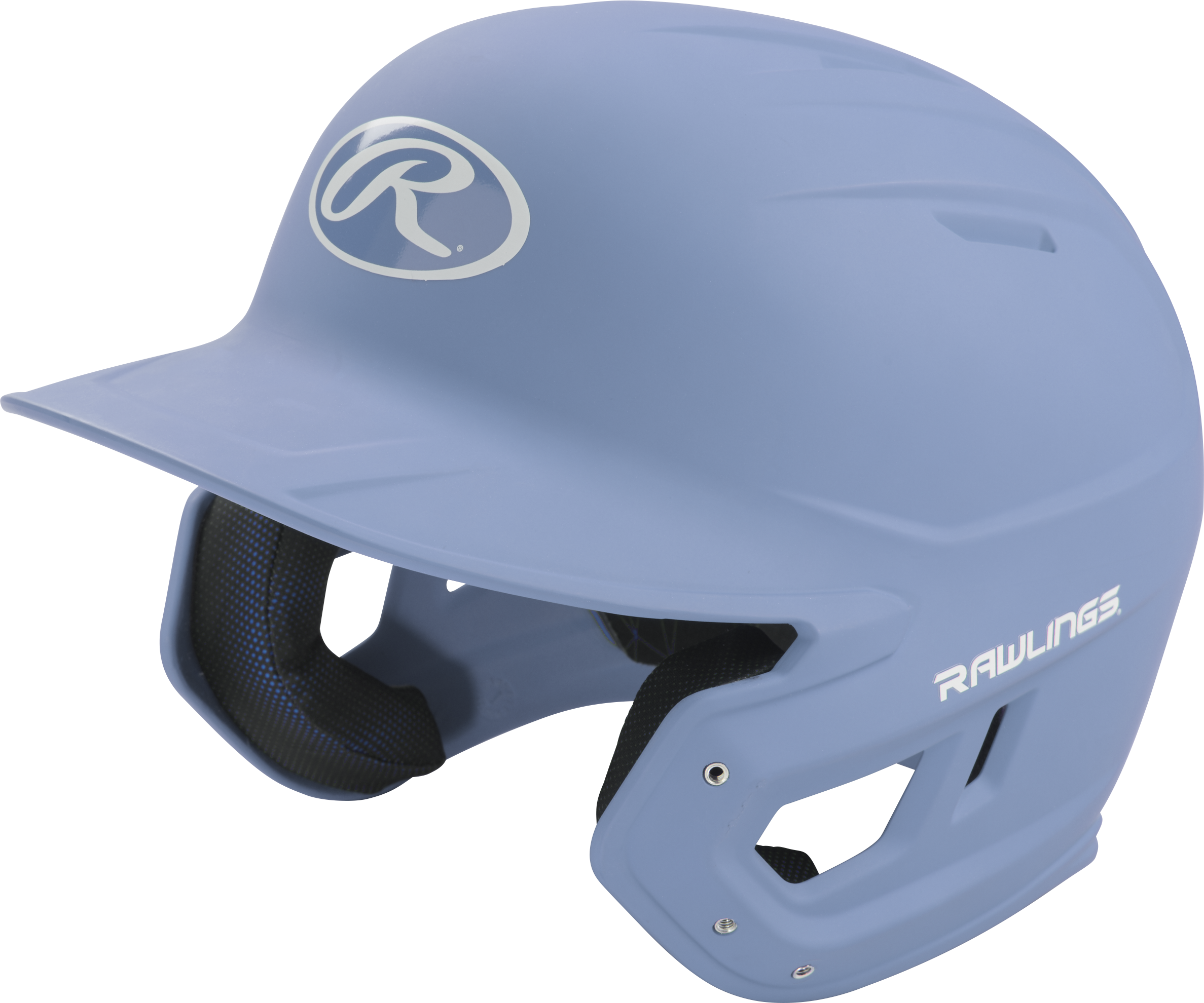 Rawlings Mach Matte Senior Baseball Helmet - Columbia Blue
