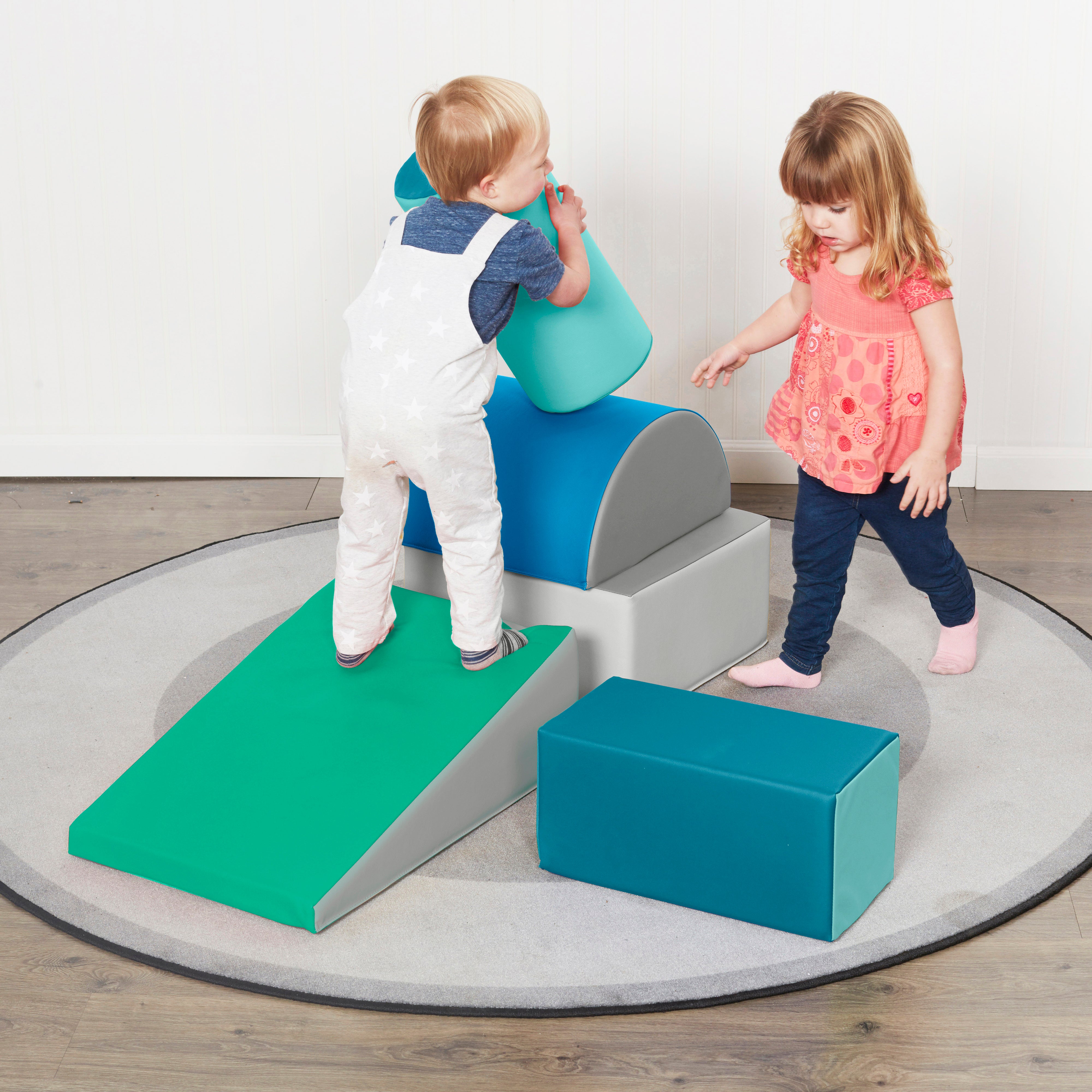 SoftZone Climb and Crawl Play Set - Contemporary