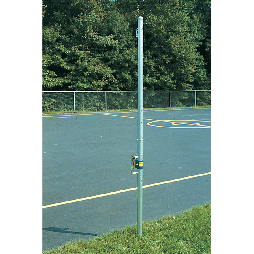 Recreational Outdoor Volleyball Uprights (2-3/8 in. Galvanized Steel Pole)