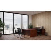 OfficeSource OS Laminate U Shape Typical - OS263 - Cherry