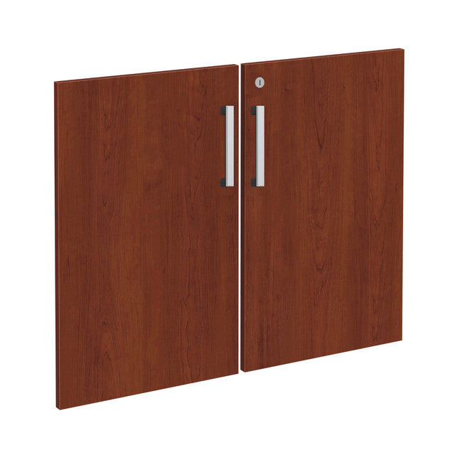 OfficeSource Laminate Bookcase Door Kit - Cherry