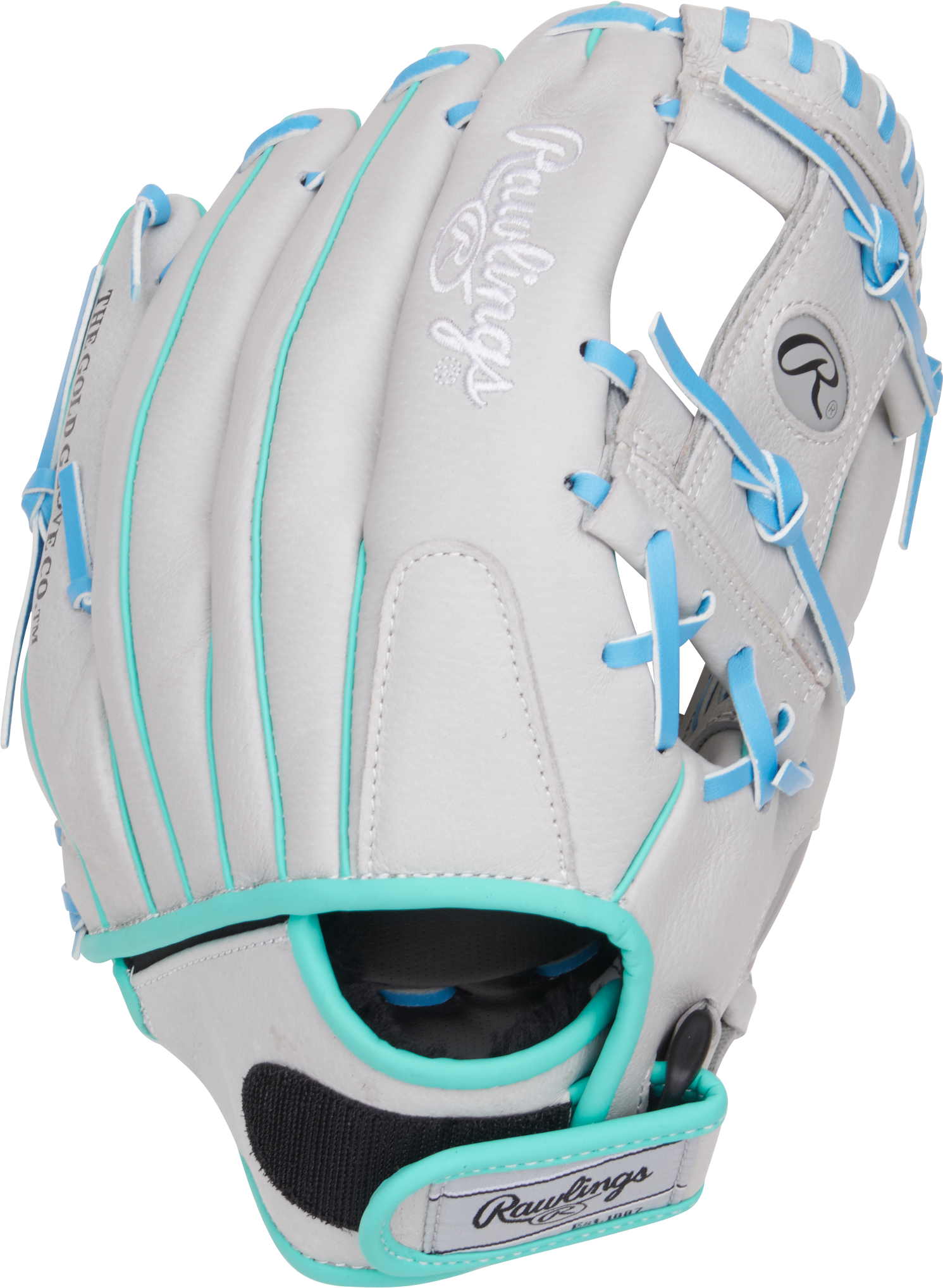 Rawlings Sure Catch Series Youth Francisco Lindor Signature 11.5-Inch Baseball Glove  - Right Hand Thrower - Gray