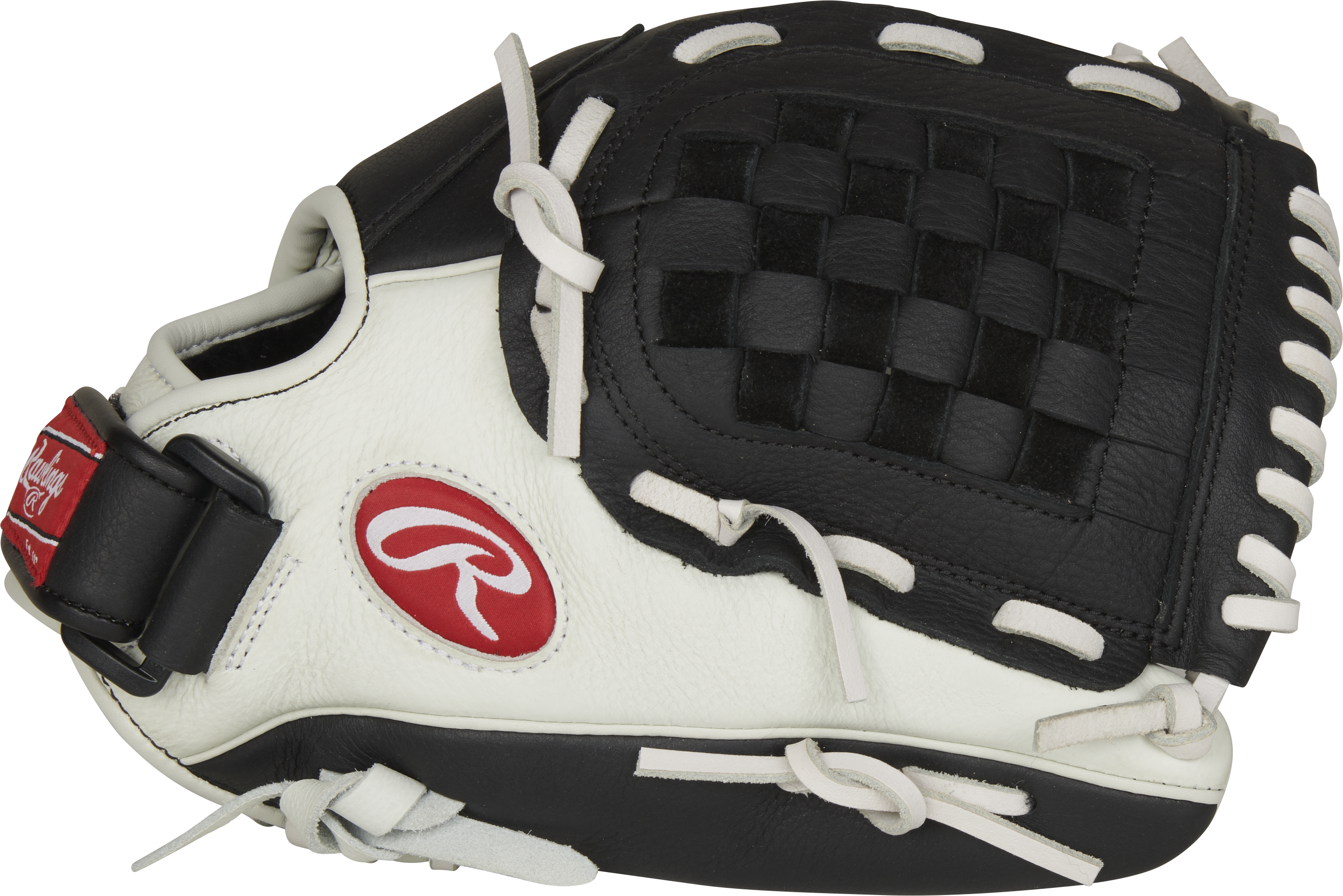 Rawlings Shut Out Series 11.5-Inch Softball Glove  - Right Hand Thrower - Black/White