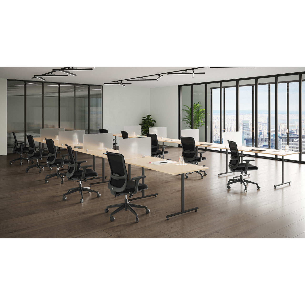 OfficeSource Training Tables Training Typical - OST20 - American Elm