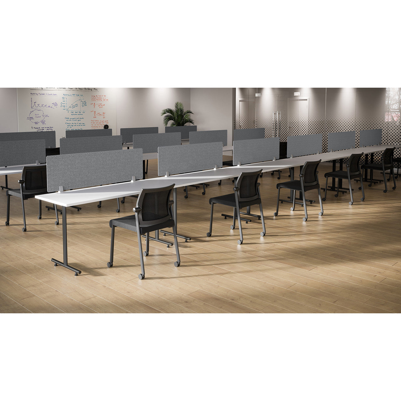 OfficeSource Training Tables Typical - OSTYP312 - White