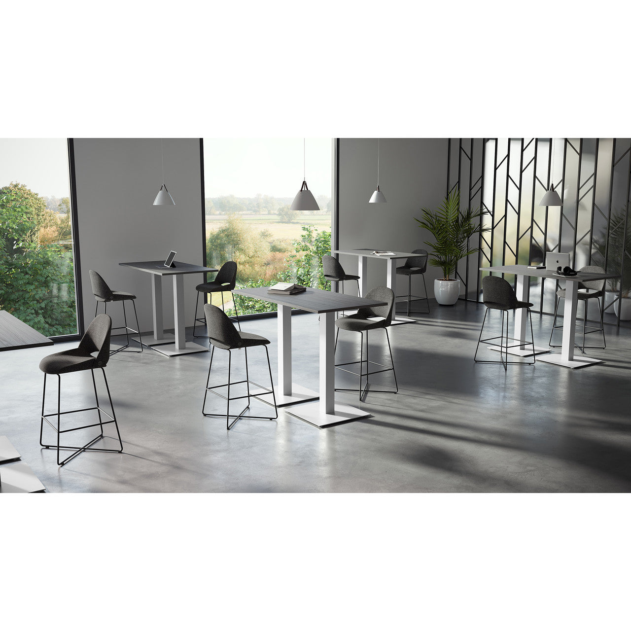 OfficeSource Conference Multi-Purpose Tables Typical - OSTYP315 - Coastal Gray