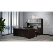 OfficeSource OS Laminate U Shape Typical - OSTYP322 - Mahogany