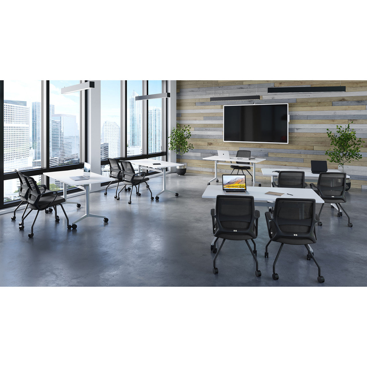 OfficeSource Training Tables Typical - OSTYP326 - White